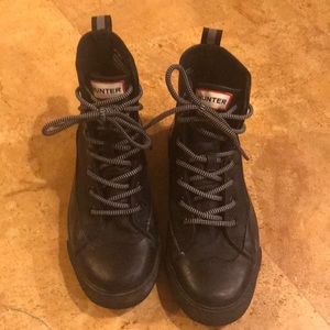 Hunter for Target black sneakers